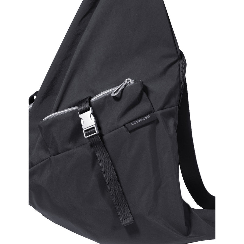 Cote&Ciel Ganges Medium Nylon Backpack | Jet Black