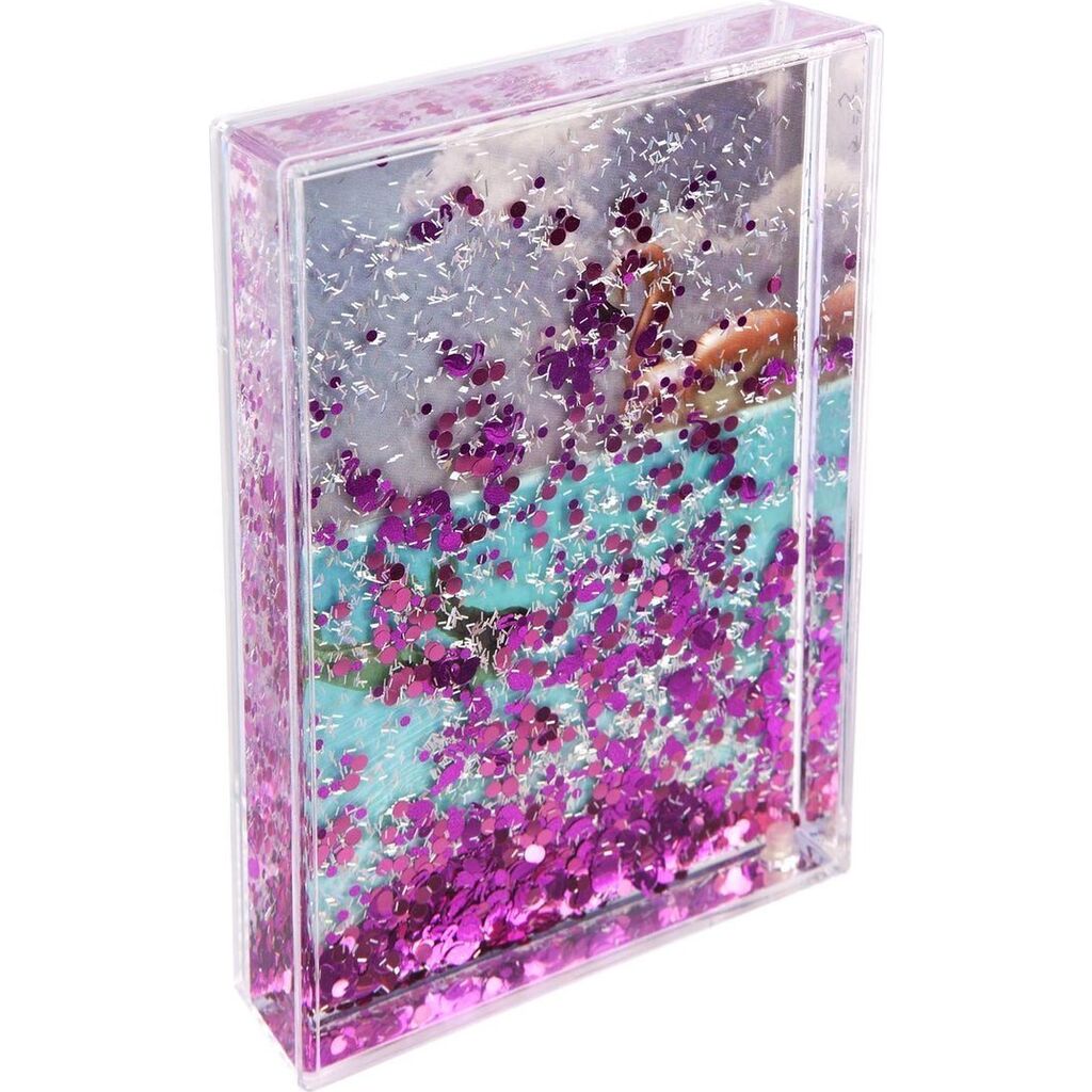 Sunnylife Glitter Picture Frame Rectangle | Flamingo – Sportique