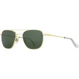 American Optical Small Original Pilot Sunglasses Standard | Gold/Glass