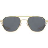 American Optical General Gold Sunglasses Standard w/tort tip 55-14-140mm | Glass Grey