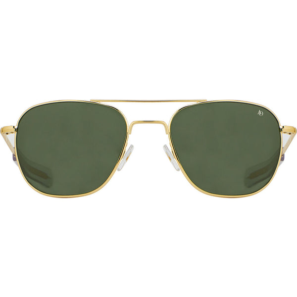 American Optical Original Pilot Sunglasses Bayonet | Gold/Polarized Nylon