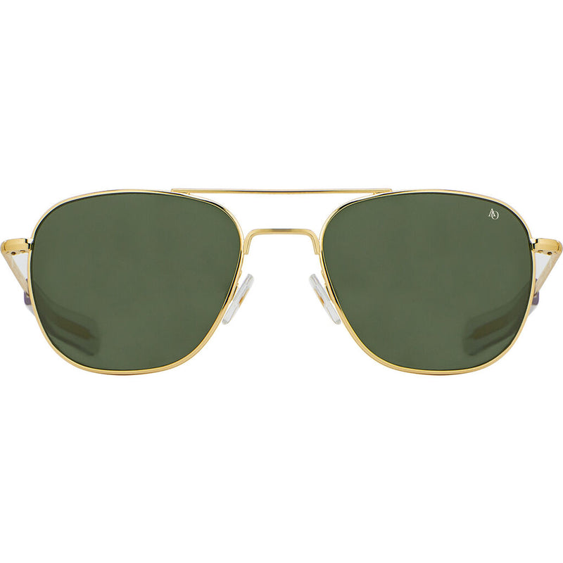 American Optical Original Pilot Sunglasses Bayonet | Gold/Polarized Glass