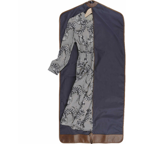 Moore & Giles Goodwin Long Garment Sleeve | Ventile Navy/Baldwin Oak