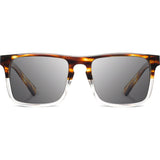 Shwood Govy 2 Acetate Sunglasses | Whiskey Soda & Ebony / Grey
