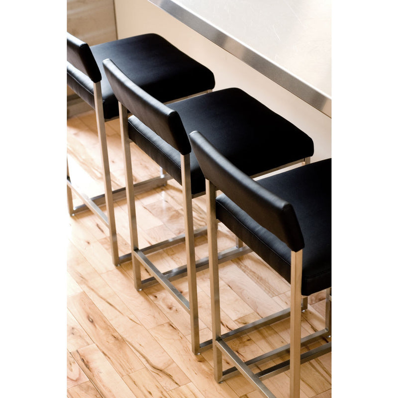 Gus* Modern Graph Stool | Vinyl Coal ECOTGRAP-vc