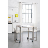 Gus* Modern Graph Stool | Vinyl Snow ECOTGRAP-vs