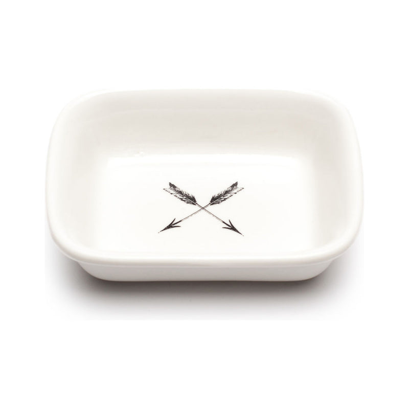 Izola Great Plains Soap Dish | White 906