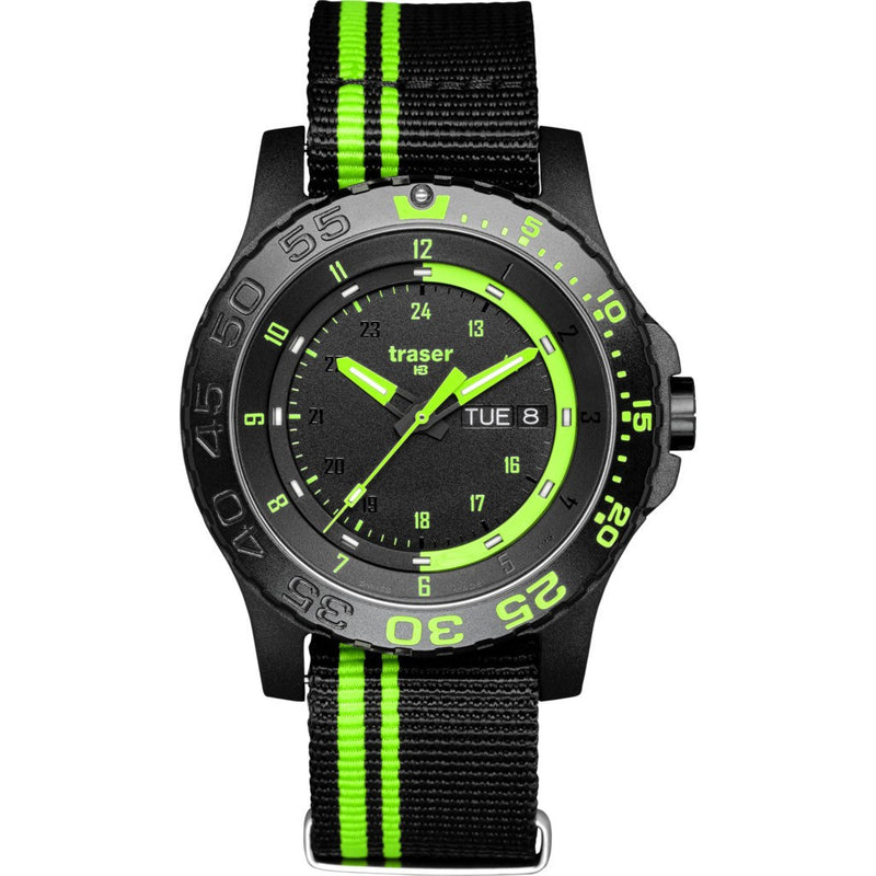 traser H3 Green Spirit Watch | Textile strap 105542