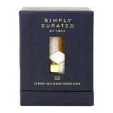 Simply Curated The Cocktail Collection 22K Gold Soy Candle | Guava Fig