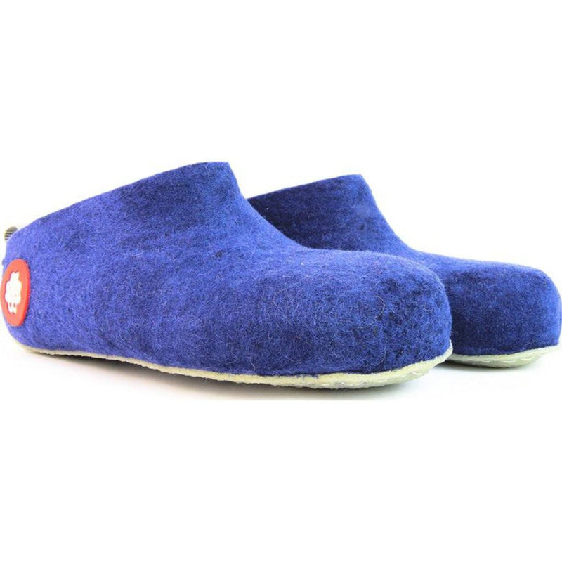 Baabuk Gus Wool Slippers | Royal Blue 36 GUS02-BL1-R-36