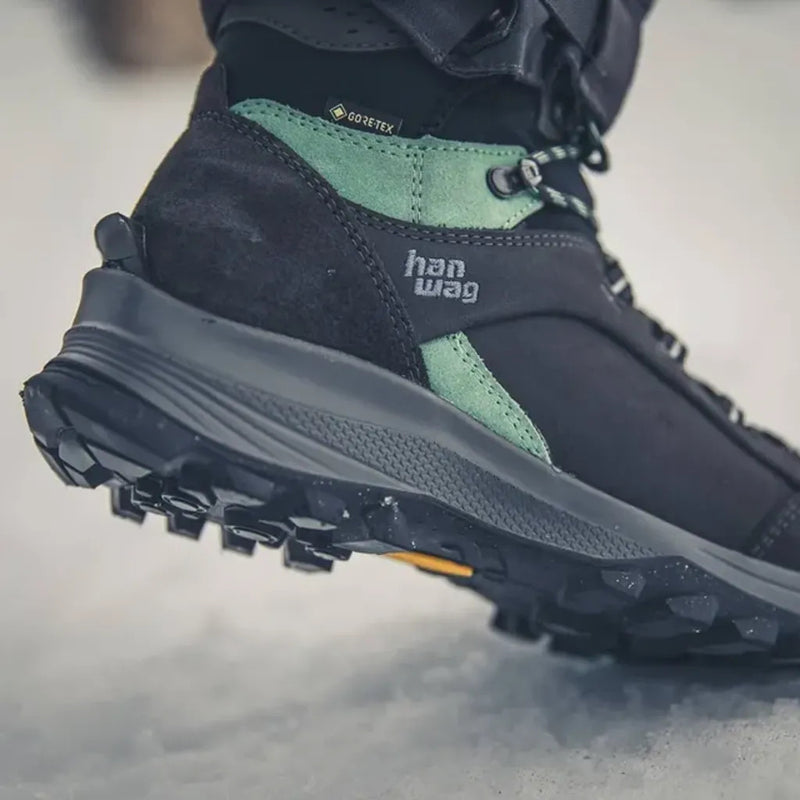 Hanwag Banks Snow GTX Women's Shoe | Asphalt/Mint