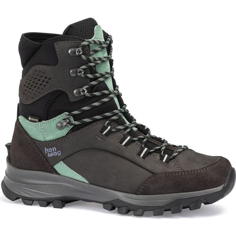 Hanwag Banks Snow GTX Women's Shoe | Asphalt/Mint