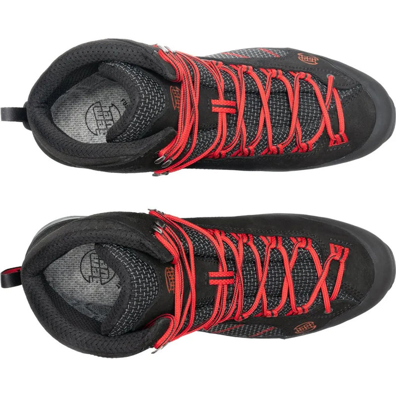 Hanwag Makra Trek GTX (SMU) Men's Shoe | Black/Red