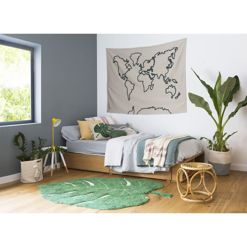 Lorena Canals Canvas Map Wall Hanging