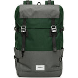 Sandqvist Harald Backpack | Multi Green / Dark Grey
