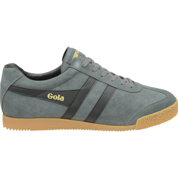 Gola Men's Harrier Suede Sneakers | Graphite/Black