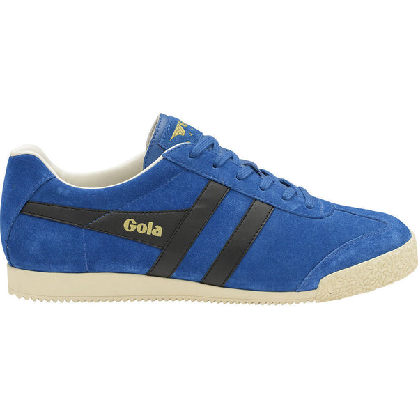 Gola Men's Harrier Suede Sneakers | Marine Blue/Black/Off White