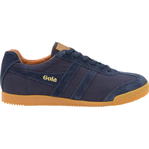 Gola Mens Harrier Millerain Sneakers | Navy/Navy- CMA308