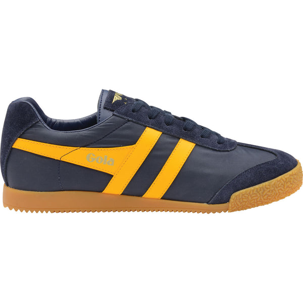 Gola Mens Harrier Nylon Sneakers | Navy/Sun- CMA176-Size 13