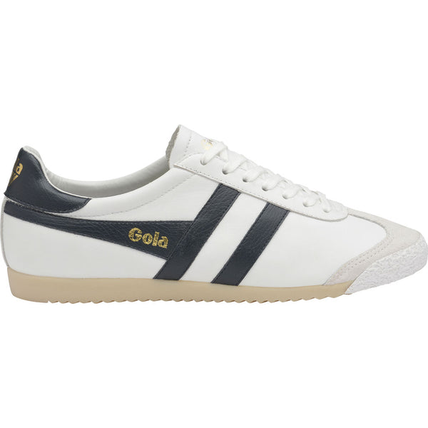 Gola Women's Harrier 50 Leather | White/Navy- CLA504WE903 05