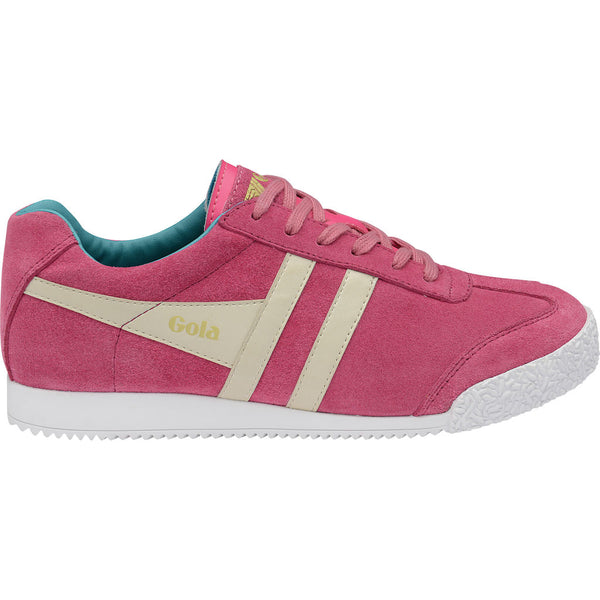 Gola Women's Harrier Suede | Magneta/Chateau Grey/Enamel Blue- CLA192AK903 06