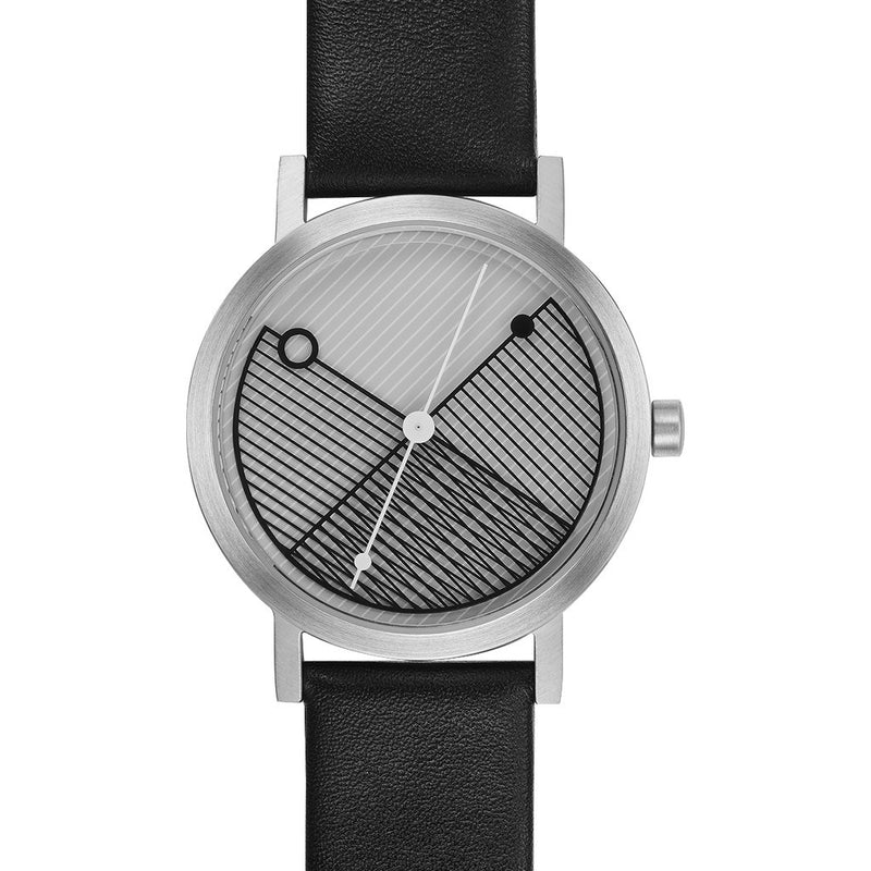 Projects Watches Hatch Steel Watch | Steel/Leather-7701 S-BL
