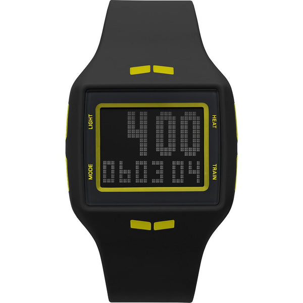 Vestal Helm Surf & Train Watch | Black/Neon Yellow HLMDP10