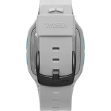 Vestal Helm Surf & Train Watch | White/Grey/Turquoise HLMDP26