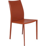 Nuevo Sienna Dining Chair | Ochre Leather