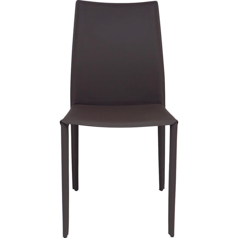 Nuevo Sienna Dining Chair | Mink Leather