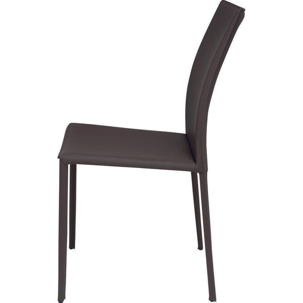 Nuevo Sienna Dining Chair | Mink Leather