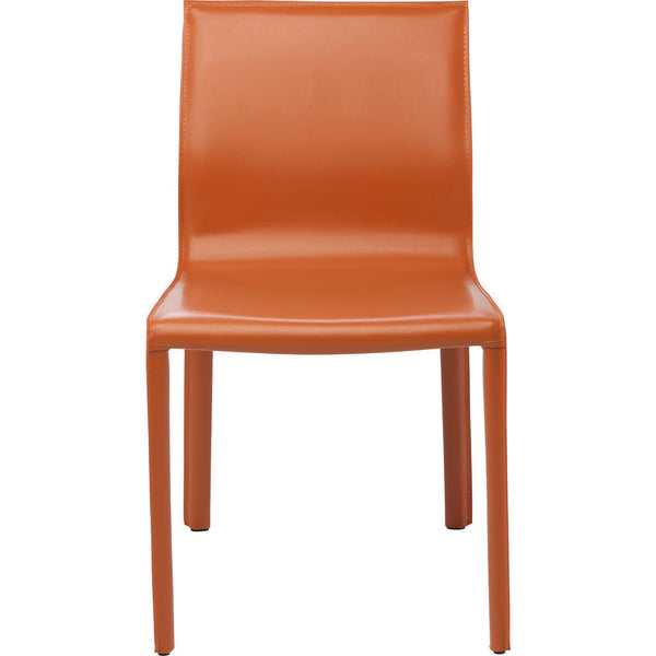Nuevo Colter Dining Chair | Ochre Leather