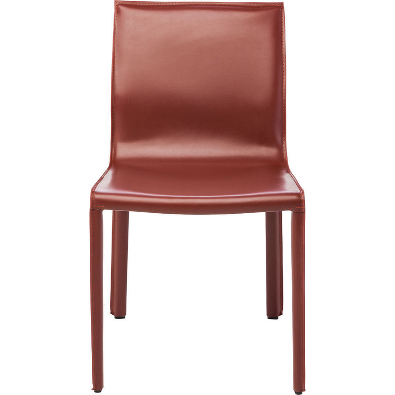 Nuevo Colter Dining Chair | Bordeaux Leather