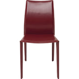 Nuevo Sienna Dining Chair | Bordeaux Leather