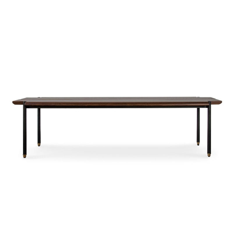 District Eight Stacking Bench Occasional Bench - Smoked