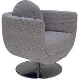 Nuevo Simone Lounge Chair | Grey Blend