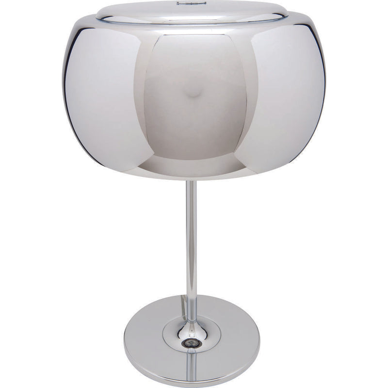 Nuevo Alain Lighting Desk Lamp | Silver Glass