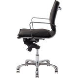 Nuevo Carlo Office Chair | Black Leather