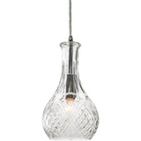 Nuevo Brandy Lighting | Clear Glass