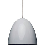 Nuevo Dome Lighting | White Steel Metal