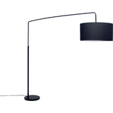 Nuevo Raku Lighting | Black Polycotton Fabric