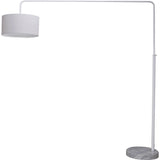 Nuevo Raku Lighting | White Polycotton Fabric