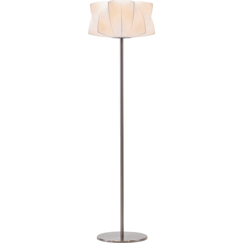 Nuevo Lex Floor Lamp Lighting | White Acrylic Polymer