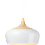 Nuevo Liam Lighting | White Steel Metal
