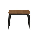 Nuevo Tapered Side Table | Walnut / Matte Black HGNA216