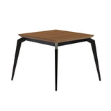 Nuevo Tapered Side Table | Walnut / Matte Black HGNA216