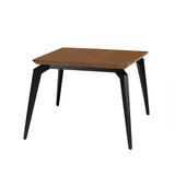 Nuevo Tapered Side Table | Walnut / Matte Black HGNA216