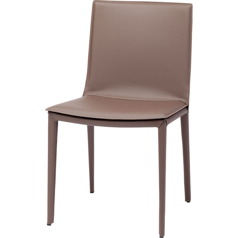 Nuevo Palma Dining Chair | Mink Leather