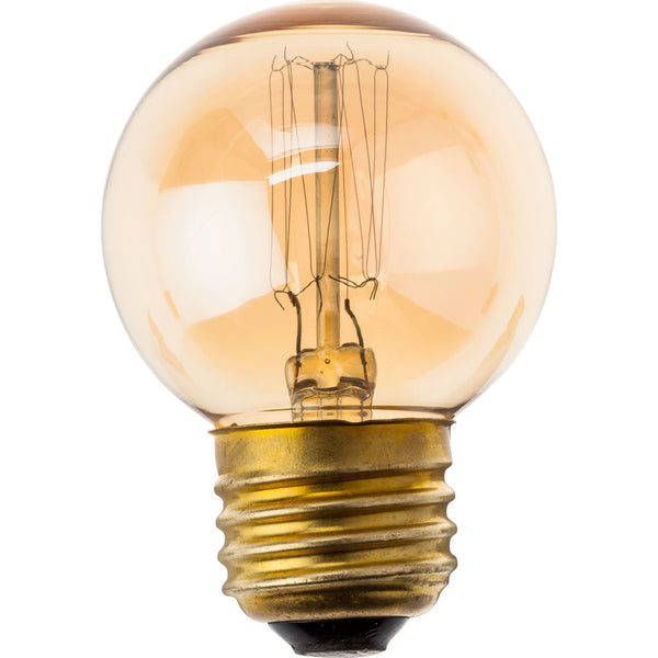 Nuevo T45 12 Anchors 60W E Lighting | Gold Glass