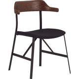 Nuevo Swell Dining Chair | Black